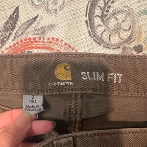 Carhartt Slim Fit Pants in Brown
